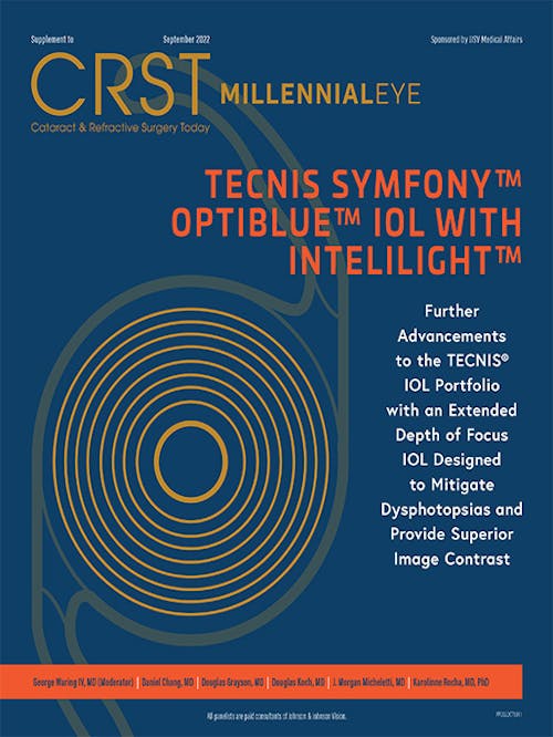 TECNIS Symfony™ OptiBlue™ IOL with InteliLight™ image