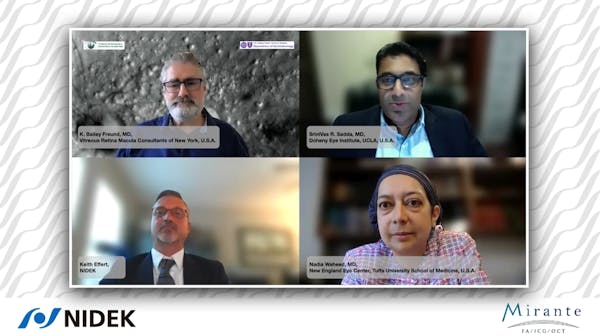 Discussion: Non-Invasive Ultra Widefield Imaging in Patients with Diabetic Retinopathy and Audience Q+A thumbnail