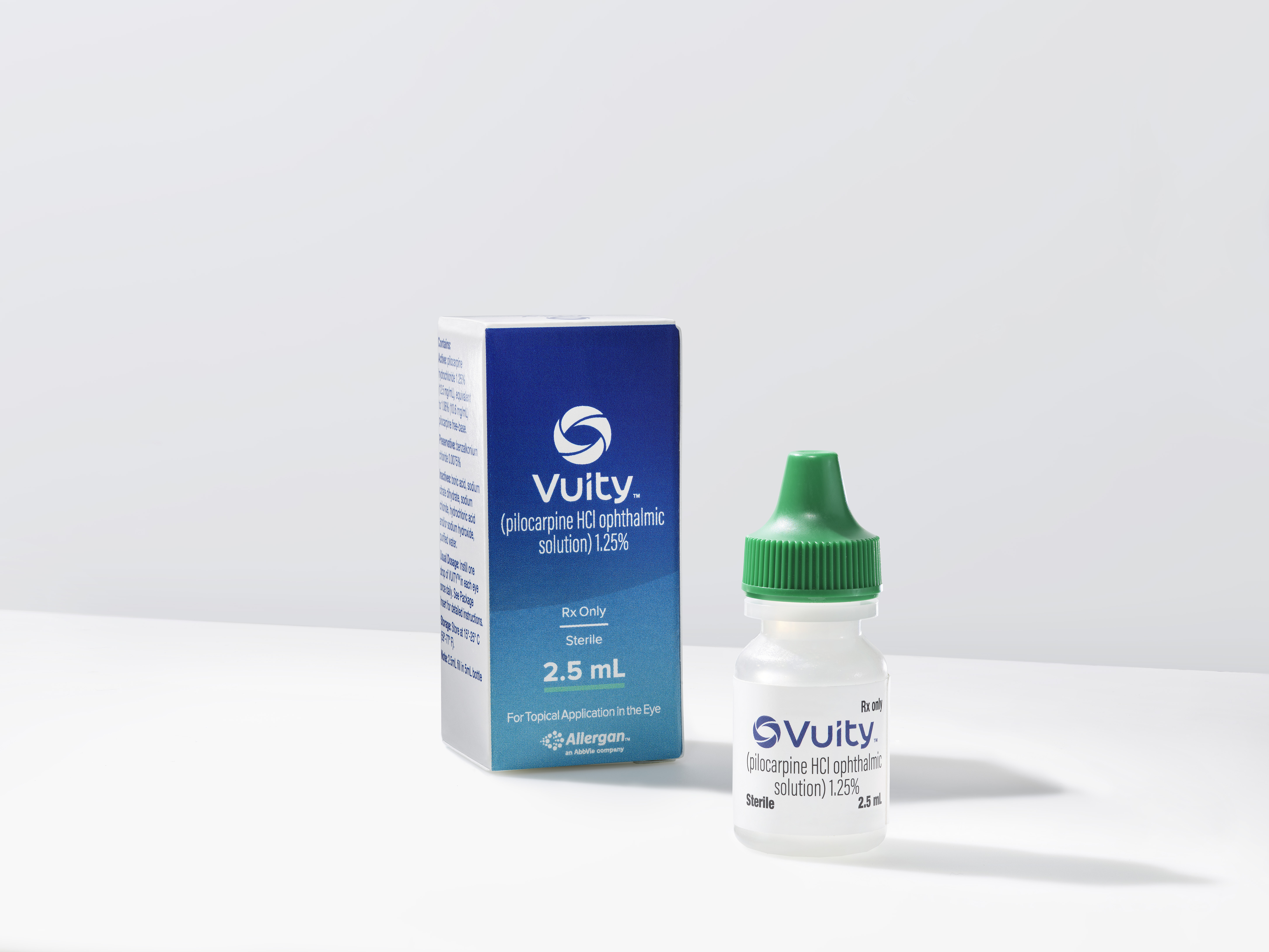 FDA Approves Allergan's Vuity, the First and Only Eye Drop to Treat Presbyopia