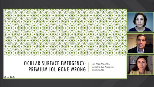 Ocular Surface Emergency: Premium IOL Gone Wrong