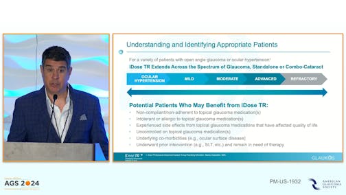 Patient Selection and Dialogue for iDose® TR