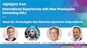 Novel IOL Technologies that Maximize Spectacle Independence