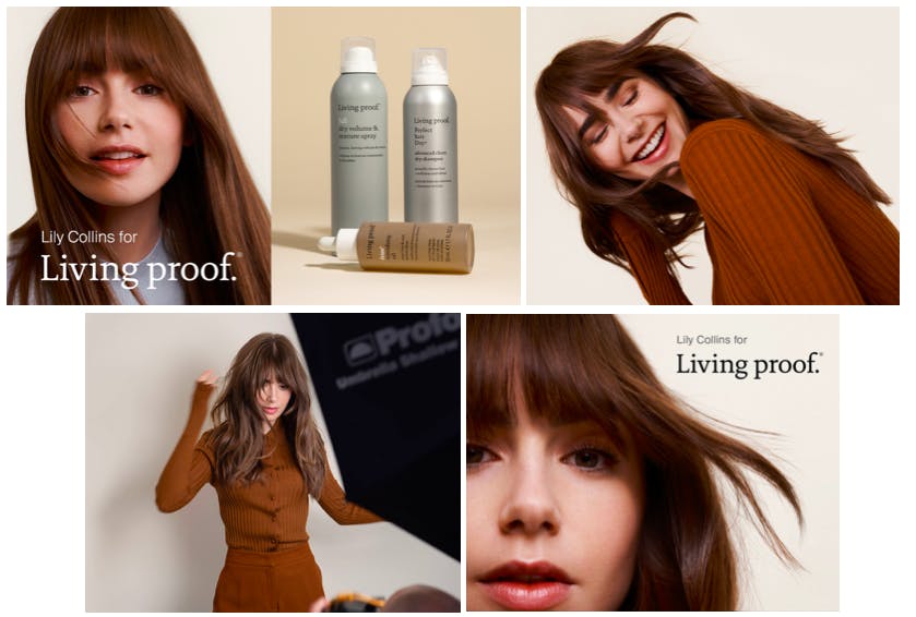 Actress Lily Collins is New Living Proof Ambassador - Practical Dermatology