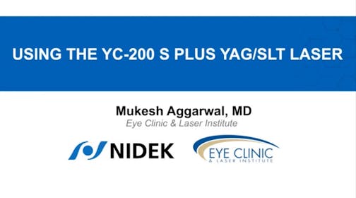 Using the YC-200 S plus YAG/SLT Laser