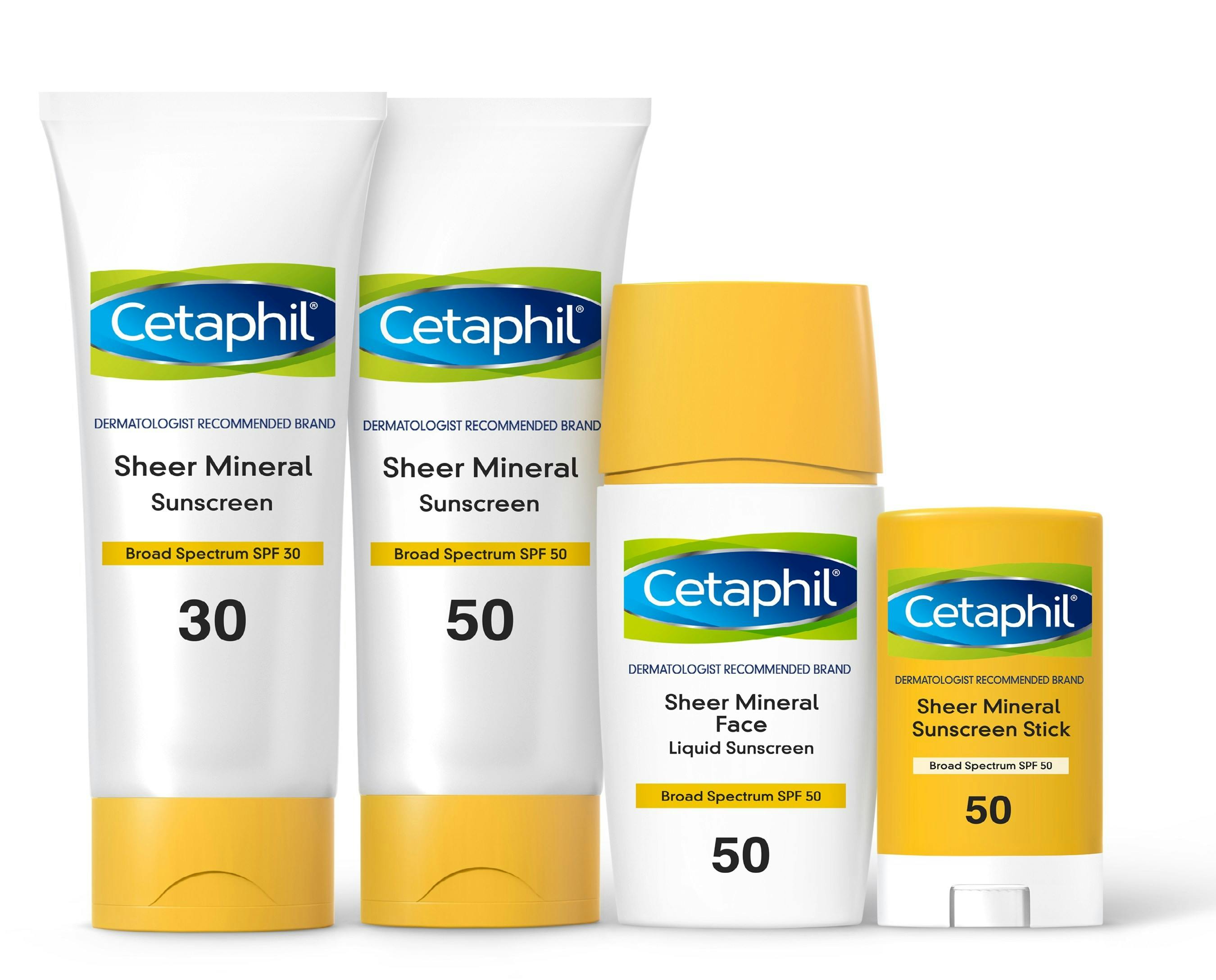 Cetaphil Launches Mineral Sunscreen Line Kicks Off Educational