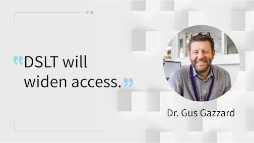 Prof. Gus Gazzard shares his thoughts on the potential impact DSLT will have in glaucoma care.