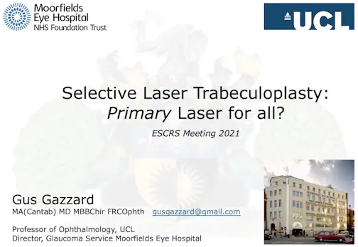 Why SLT Should Be a First-Line Treatment