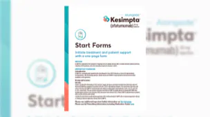 KESIMPTA Start Form image