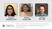 PPV vs Phacovitrectomy for RRD in Phakic Eyes