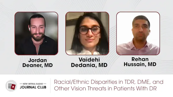 Racial/Ethnic Disparities in TDR, DME, and Other Vision Threats in Patients With DR thumbnail