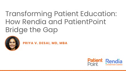 Transforming Patient Education: How Rendia and PatientPoint Bridge the Gap thumbnail