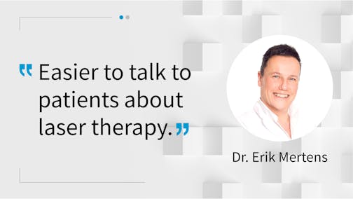 Dr.Erik Mertens shares his experience with DSLT within his private clinics.