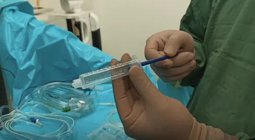Preparing Subretinal tPA Injection