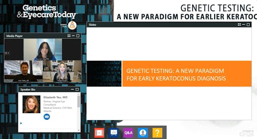 Genetic Testing: A New Paradigm For Earlier Keratoconus Diagnosis