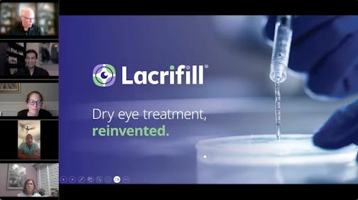 LACRIFILL<sup>®</sup>: Dry Eye Treatment Webinar with Dr Darrell White, MD