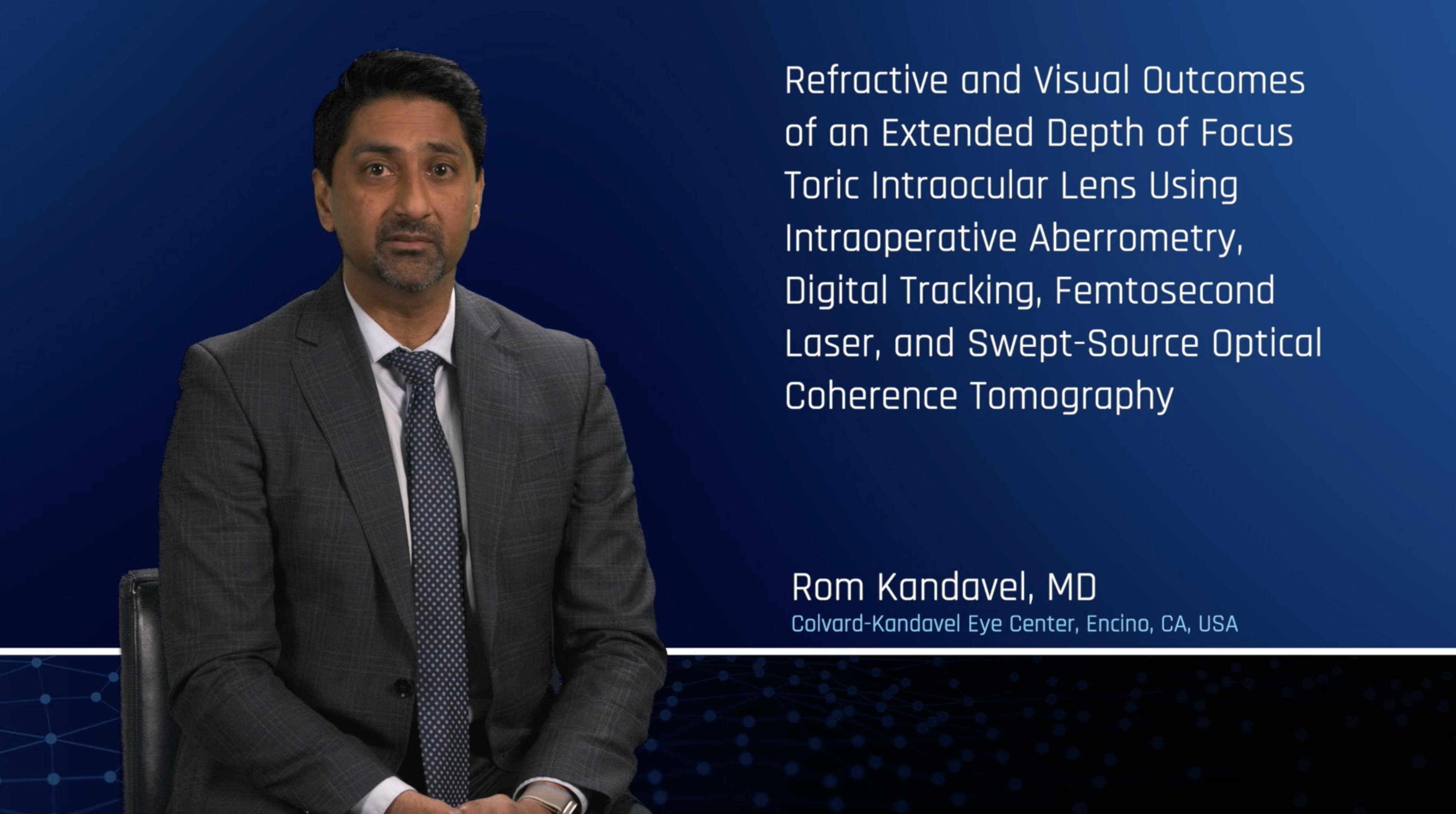 Outcomes of an EDOF Toric IOL Using Intraoperative Aberrometry, Digital Tracking, Laser, and SS-OCT