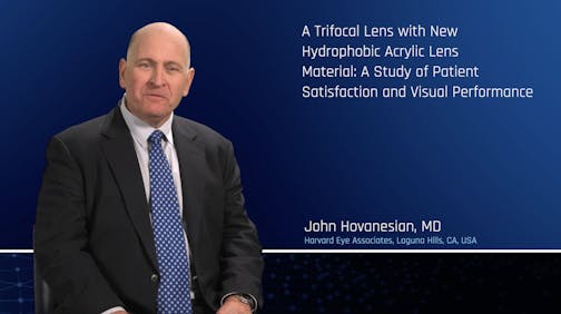 Hydrophobic Acrylic Trifocal Lens: Patient Satisfaction and Visual Performance