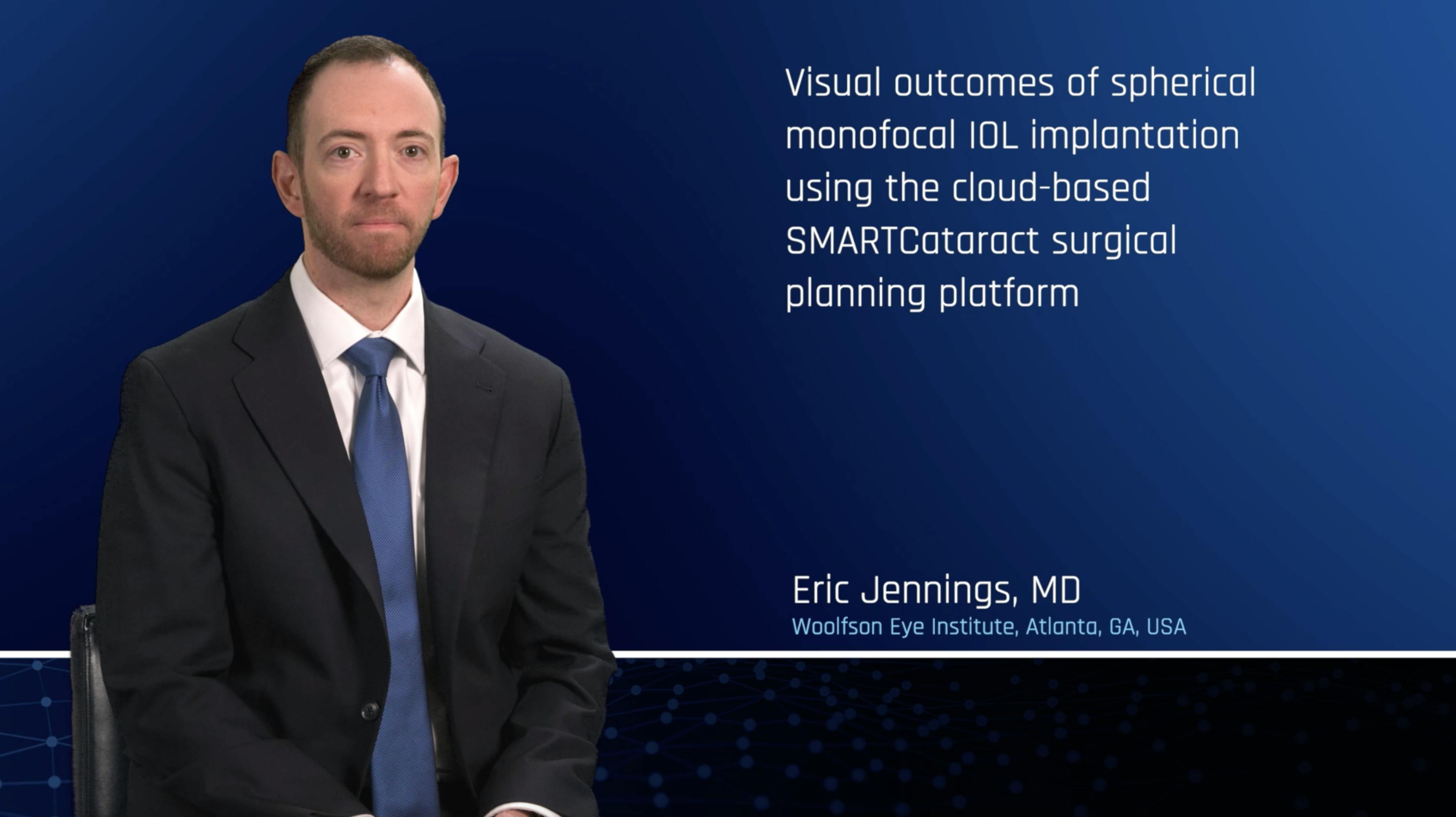 Visual Outcomes of Spherical Monofocal IOL Implantation Using SMARTCataract