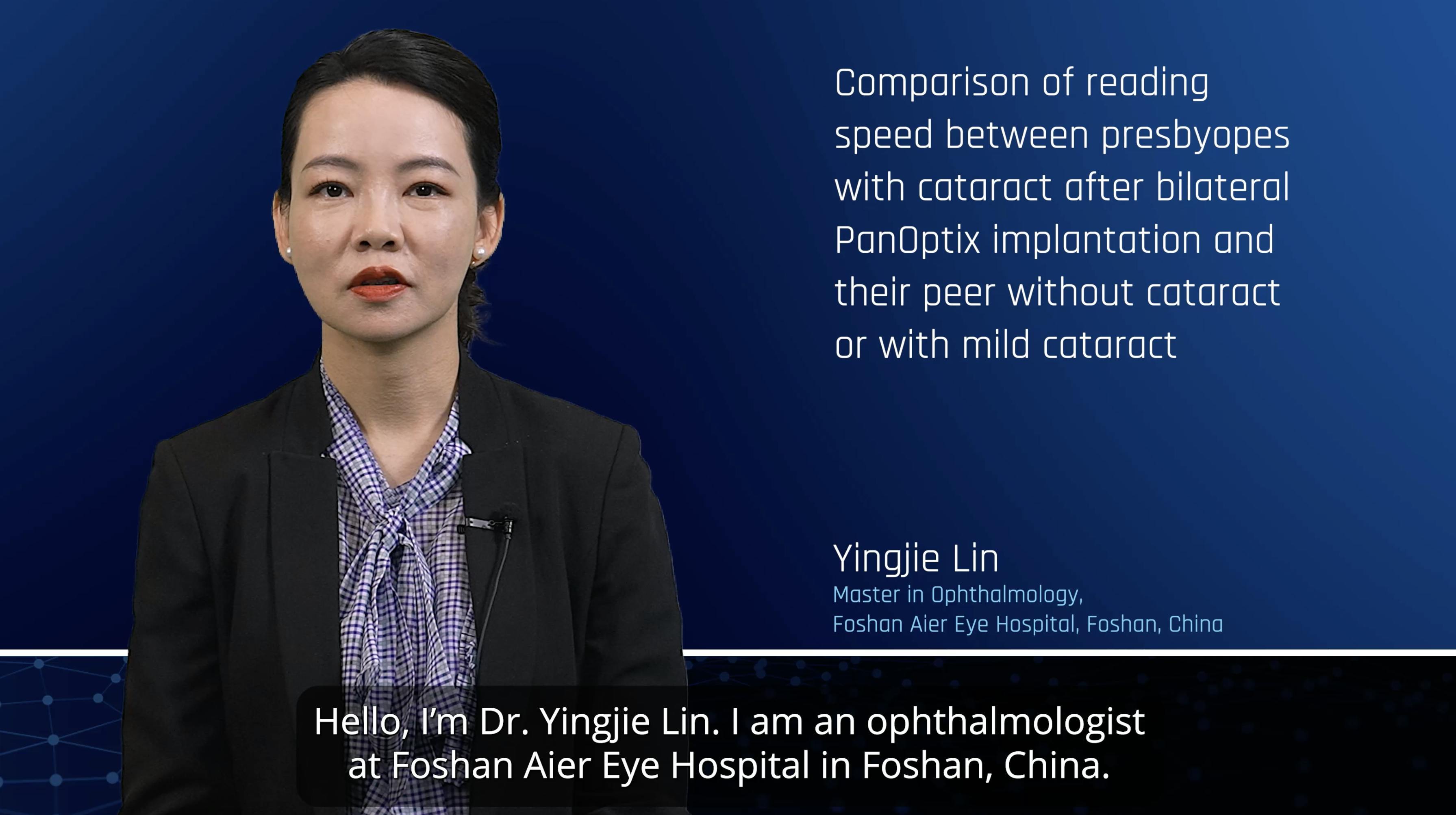 Reading Speeds of Presbyopes Following Bilateral PanOptix Implantation Versus Mild to No Cataract