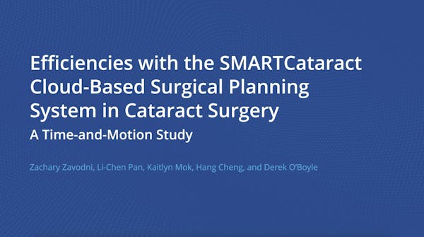Workflow Efficiency With SMARTCataract thumbnail