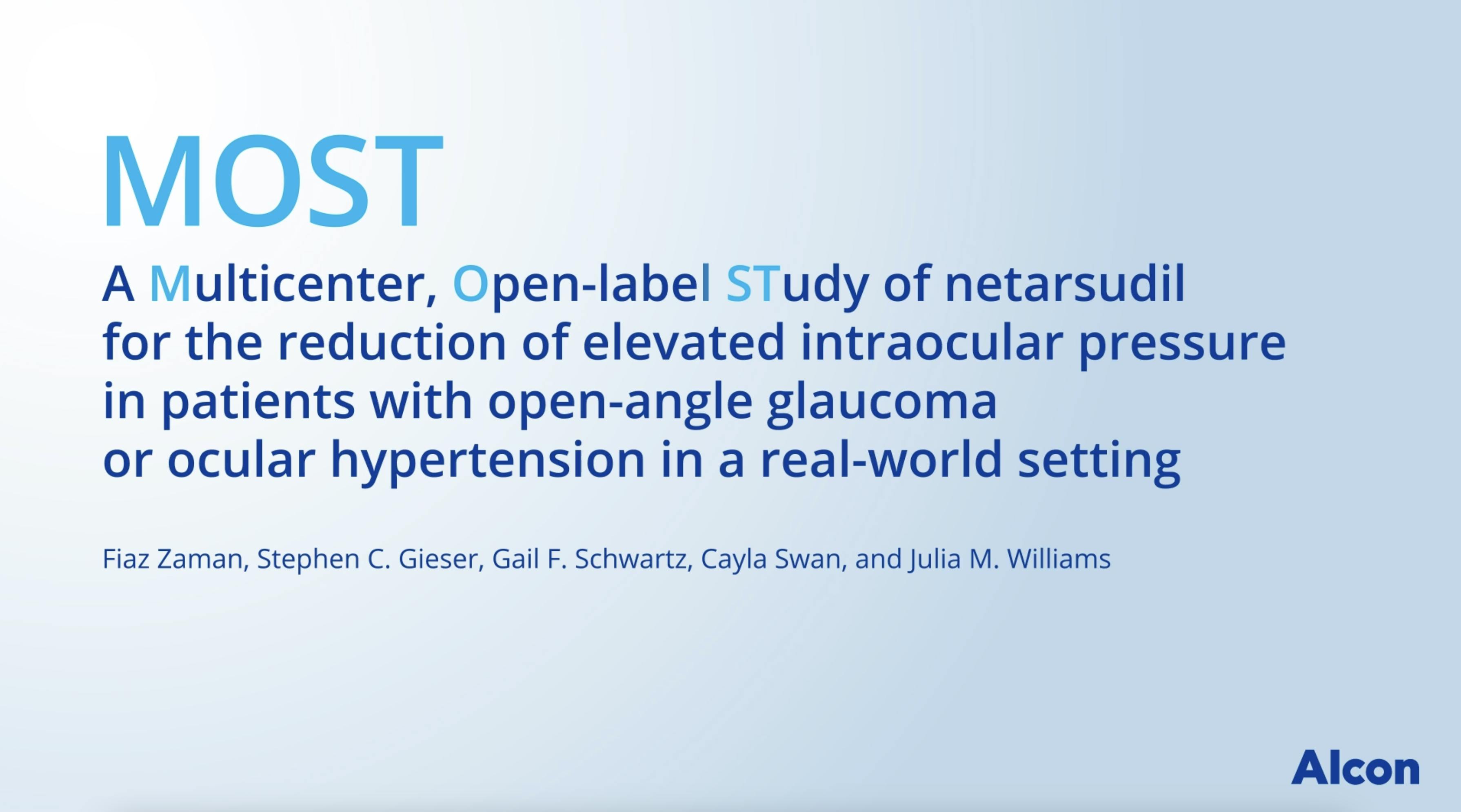 Efficacy of Netarsudil for Open-Angle Glaucoma or Ocular Hypertension