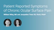 Patient Reported Symptoms of Chronic Ocular Surface Pain
