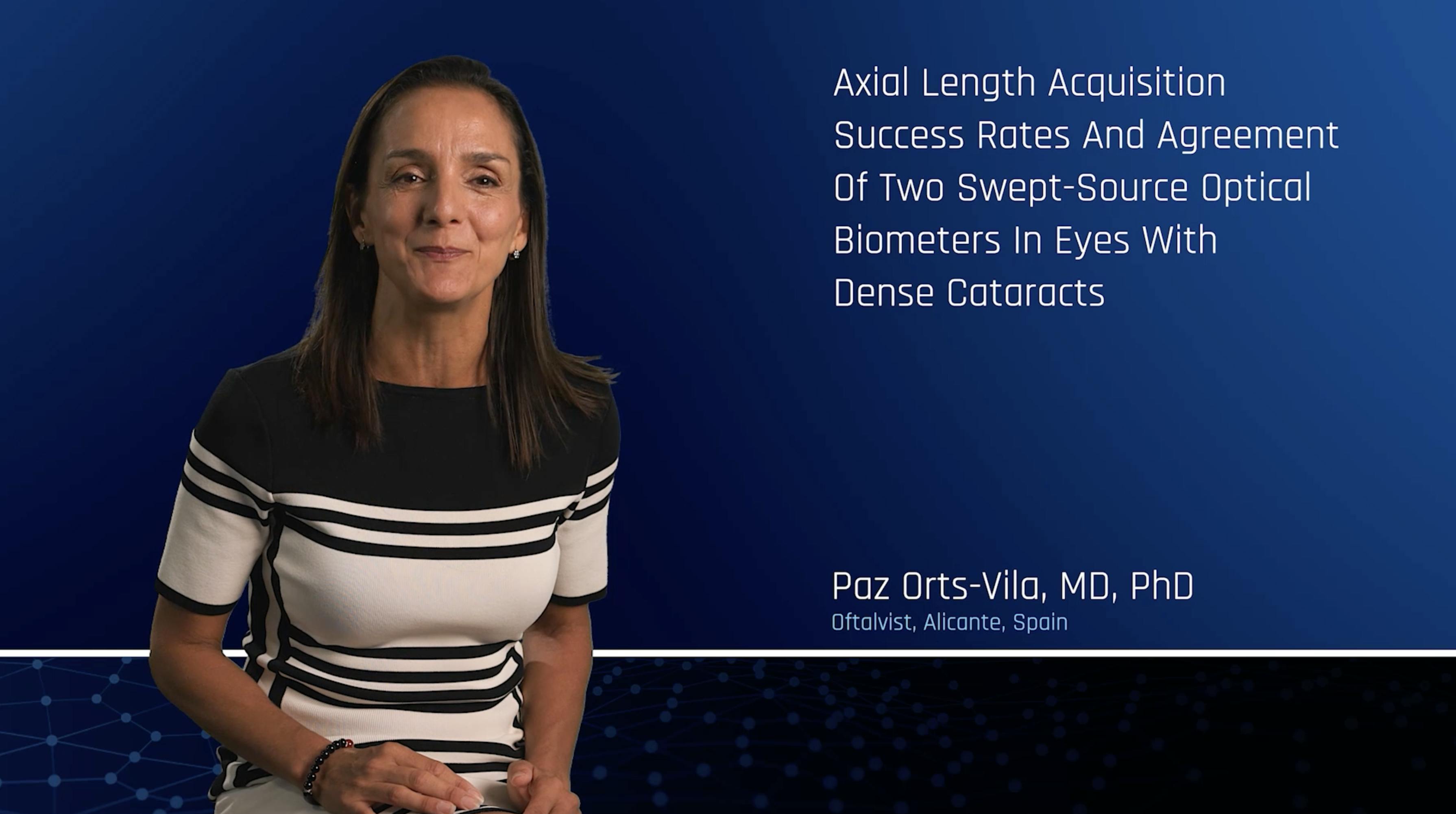 Axial Length Acquisition Success Rates And Agreement Of Two Swept-Source Optical Biometers In Eyes With Dense Cataracts