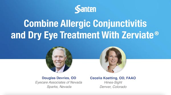 Combine Allergic Conjunctivitis and Dry Eye Treatment with Zerviate<sup>®</sup> thumbnail