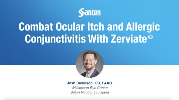 Combat Ocular Itch and Allergic Conjunctivitis with Zerviate<sup>®</sup> thumbnail