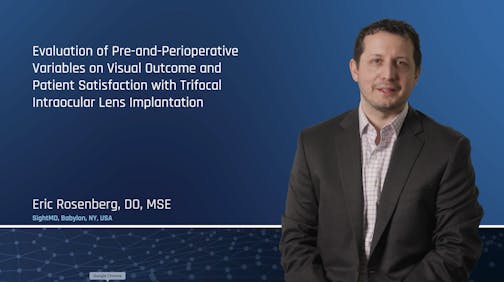 Evaluation of Pre-and-Perioperative Variables with Trifocal Intraocular Lens Implantation