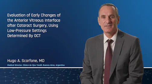 Cataract surgery at lower IOP: Implications for the Vitreous-Lens Interface