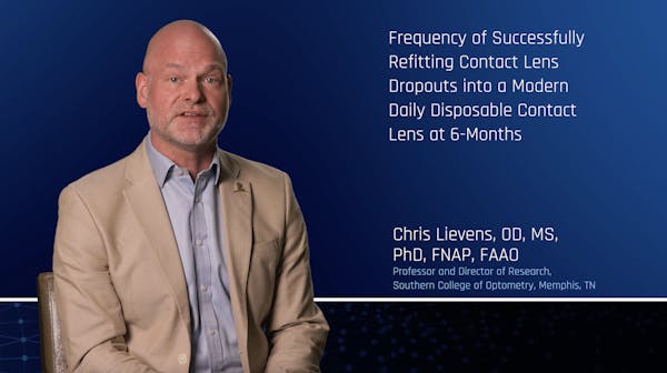Frequency of Successfully Refitting Contact Lens Dropouts into a Modern Daily Disposable Contact Lens at 6-Months thumbnail