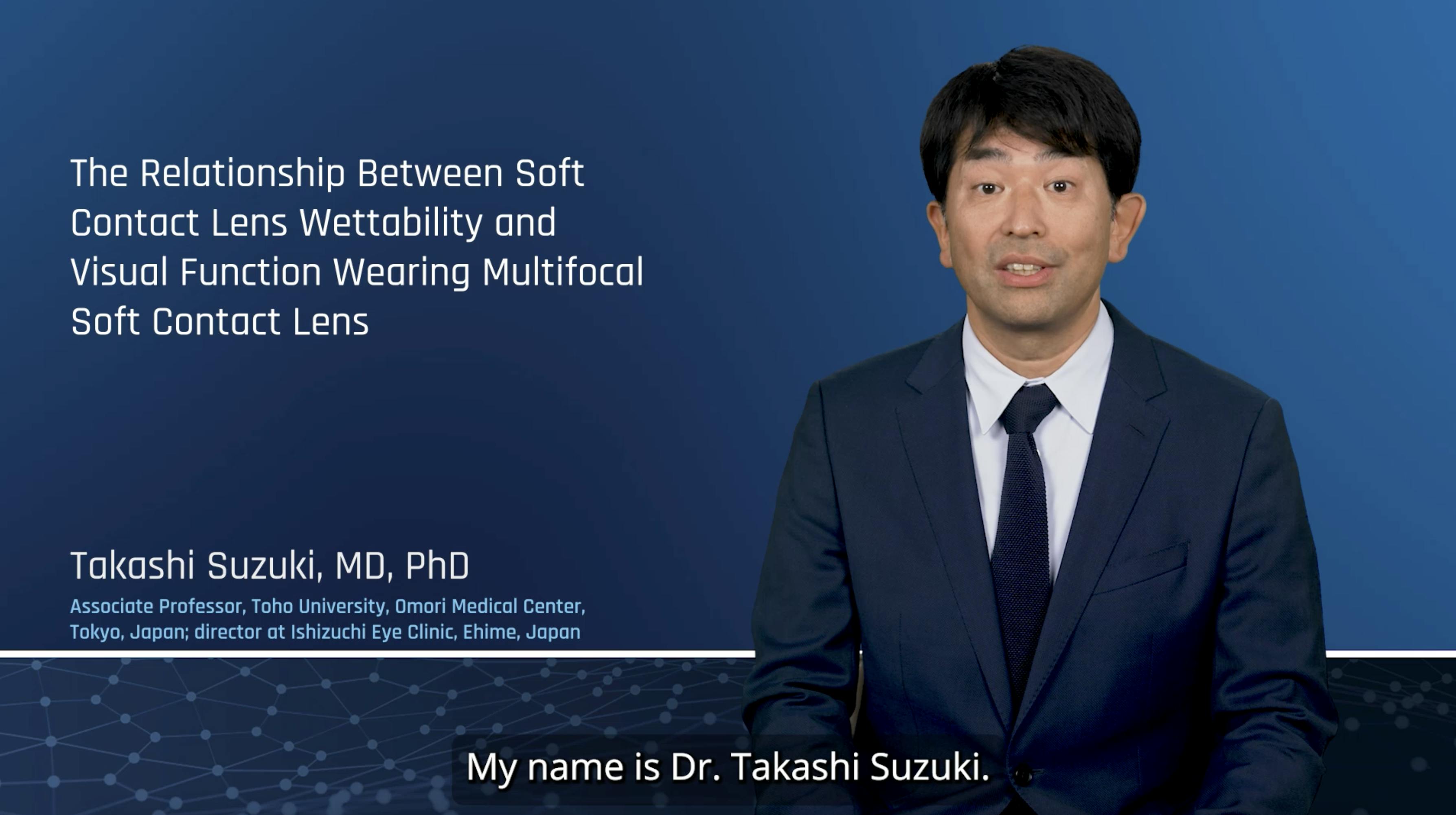 The Relationship Between Soft Contact Lens Wettability and Visual Function Wearing Multifocal Soft Contact Lens