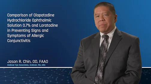 Comparison of Pataday and Loratadine for Treatment of Allergic Conjunctivitis