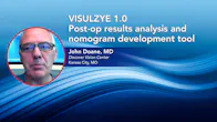 Visulyze Postoperative Results Analysis and Nomogram Development Tool