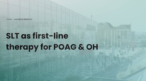 SLT as First-Line Therapy for POAG & OH