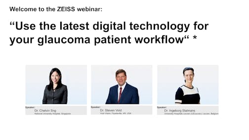 Use the Latest Digital Technology for Your Glaucoma Patient Workflow