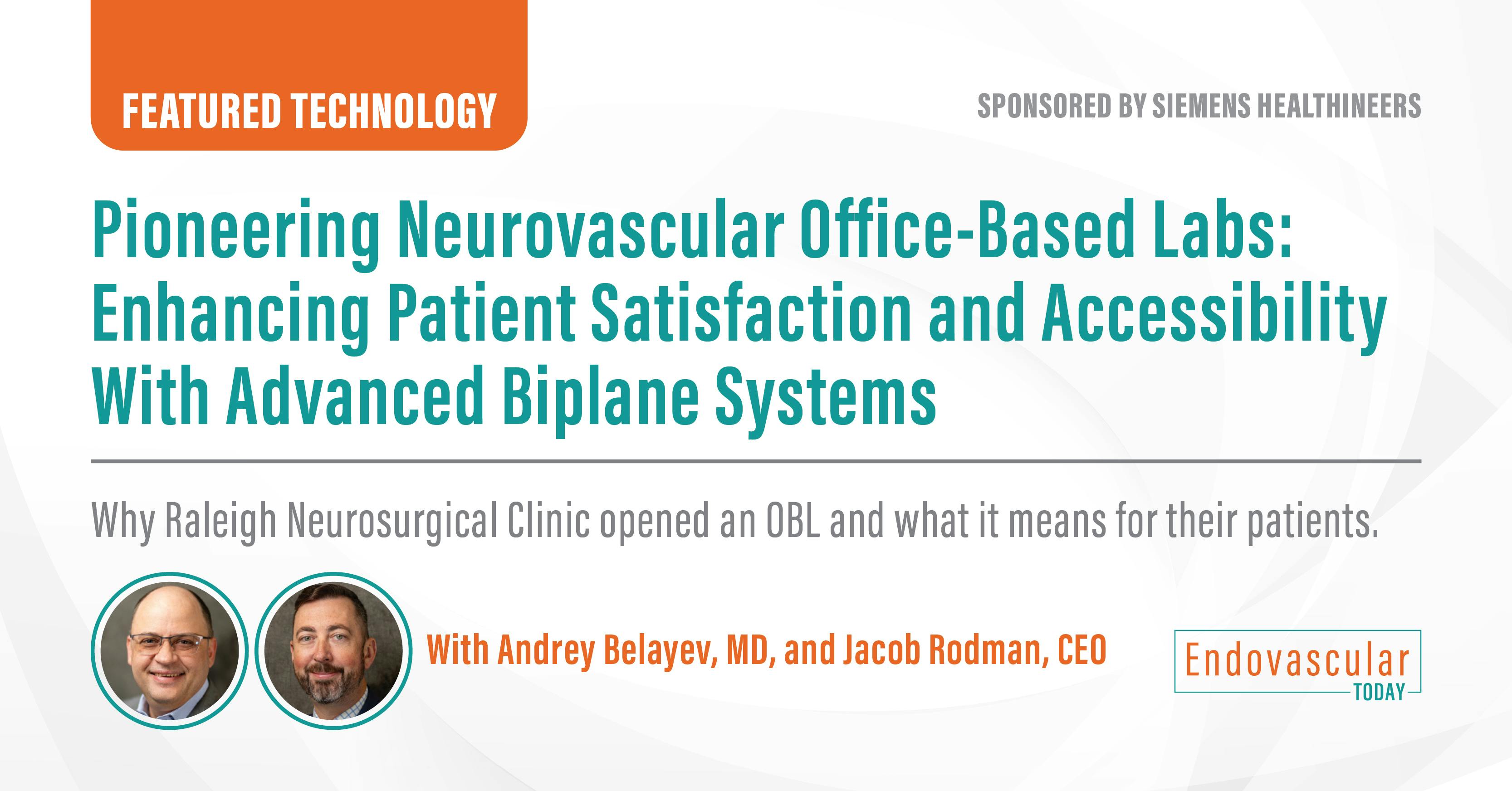 Pioneering Neurovascular OfficeBased Labs Enhancing Patient