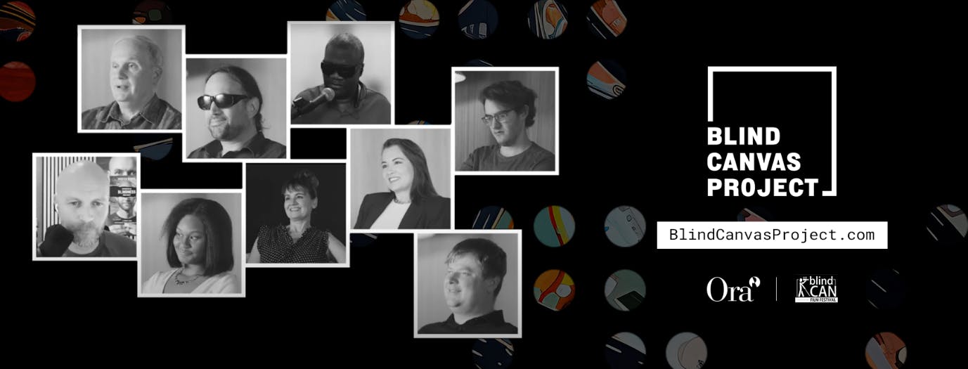 Ora and BlindCAN Film Festival Unveil 'The Blind Canvas Project' Using