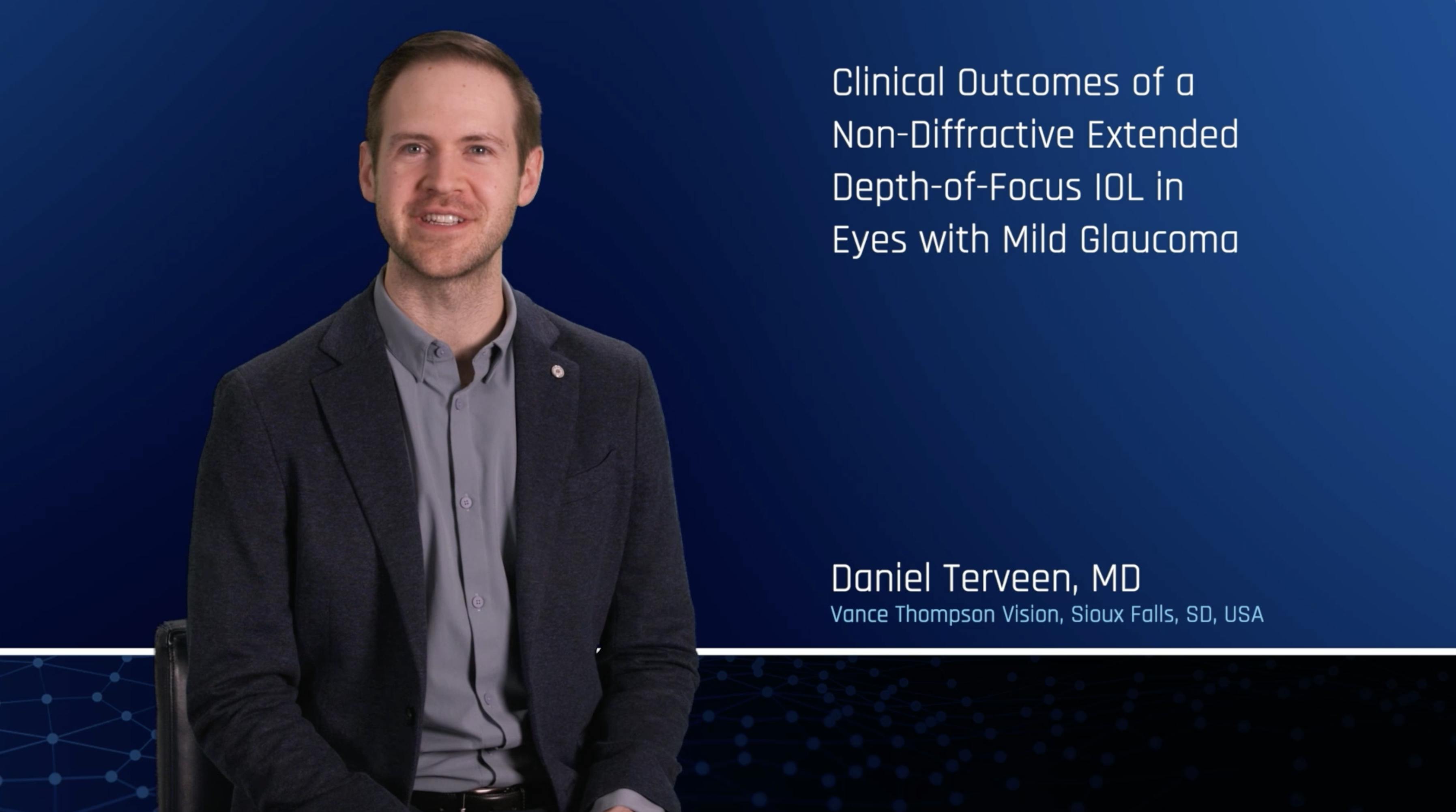 Clinical Outcomes of a Non-Diffractive Extended Depth-of-Focus IOL in
Eyes with Mild Glaucoma