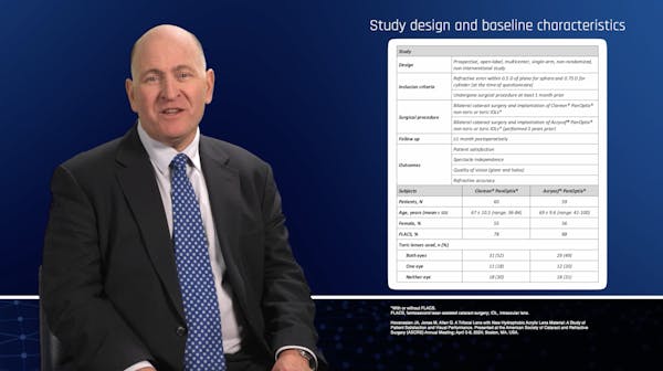 A Trifocal Lens with New Hydrophobic Acrylic Lens Material: A Study of Patient Satisfaction and Visual Performance thumbnail