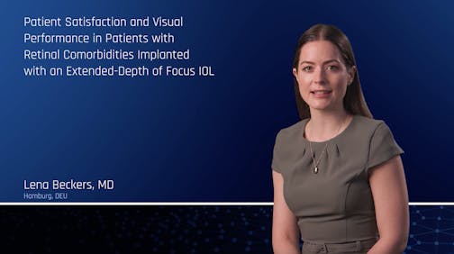 Patient Satisfaction and Visual performance in Patients with Retinal Comorbidities Implanted with an Extended-Depth of Focus IOL
