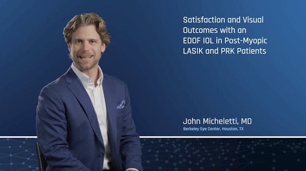 Visual Outcomes And Patient Satisfaction With Vivity IOL In Post-Refractive Patients thumbnail