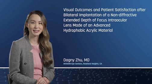 Visual Outcomes And Patient Satisfaction After Bilateral Implantation Of Non-diffractive EDOF IOL Made Of A Hydrophobic Acrylic Material