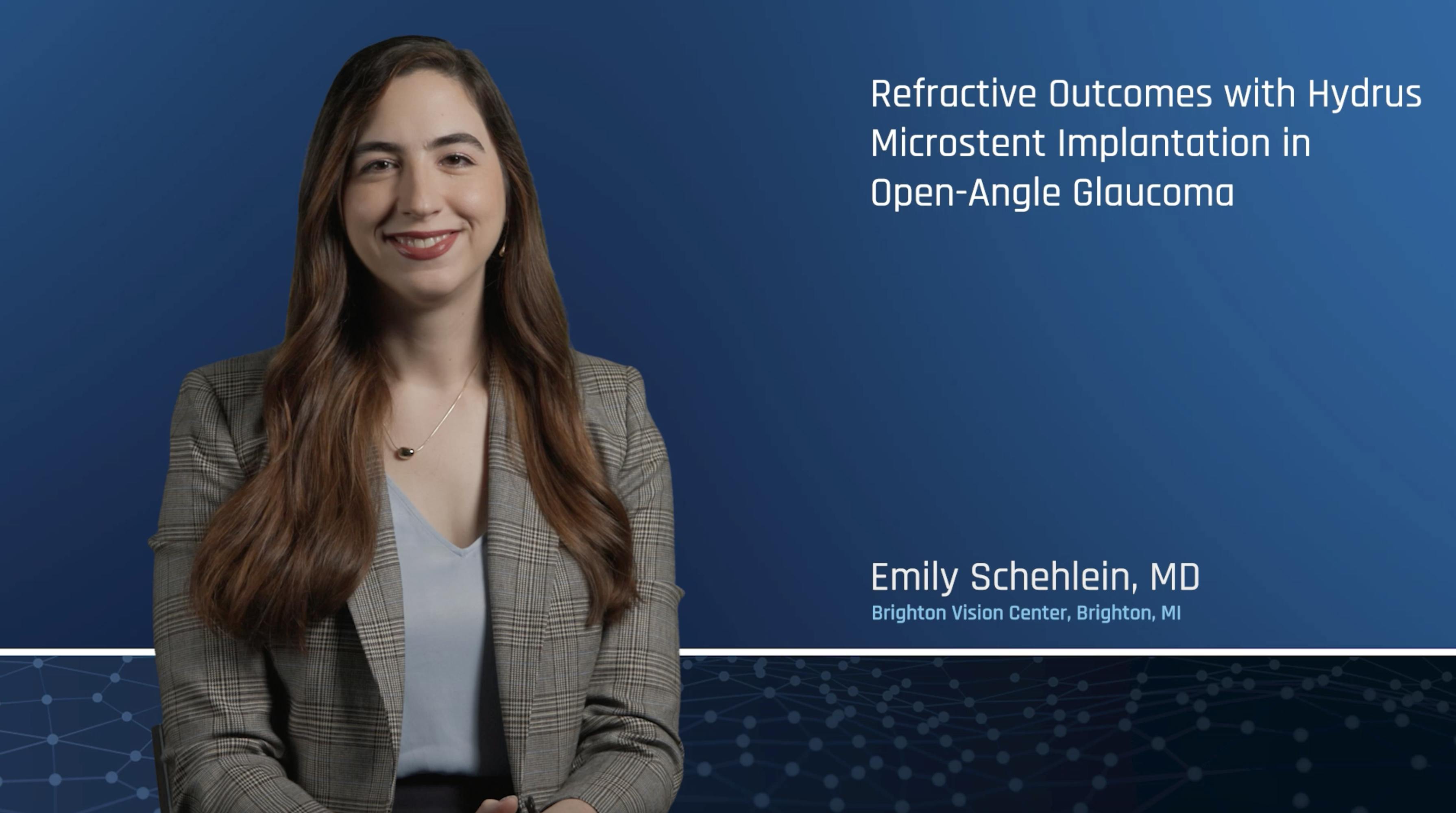 Refractive Outcomes With Hydrus Microstent Implantation In Open-Angle Glaucoma