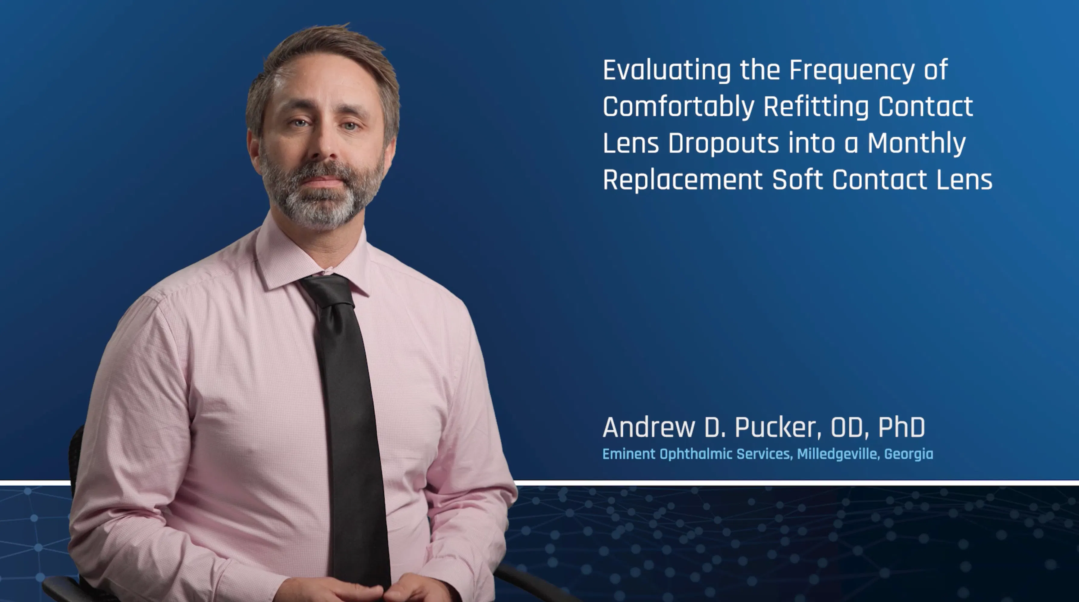 Evaluating The Frequency Of Comfortably Refitting Contact Lens Dropouts Into A Monthly Replacement Soft Contact Lens