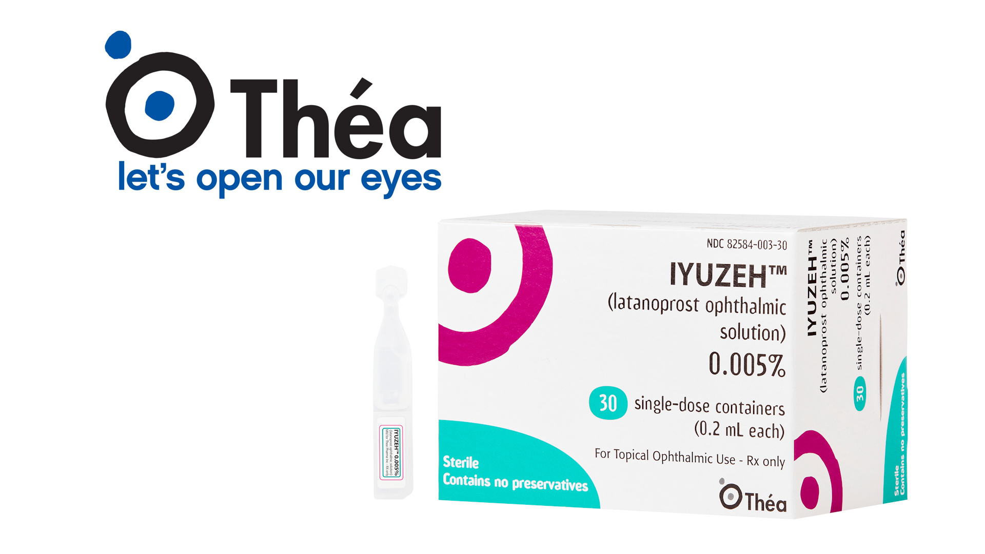 Théa Pharma Launches Iyuzeh in US as Preservative-Free Glaucoma