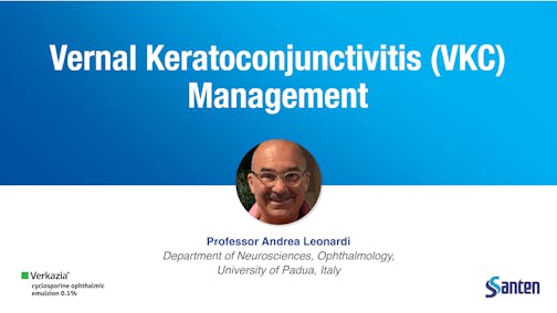 Vernal Keratoconjunctivitis (VKC) Management