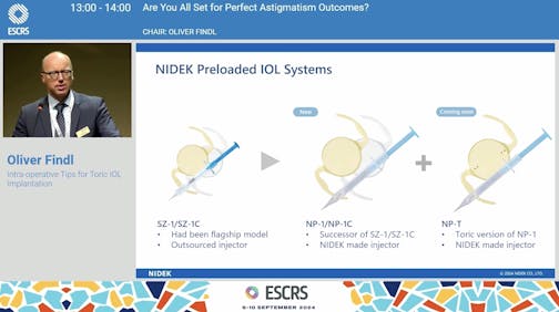 Intraoperative Tips for Toric IOL Implantation