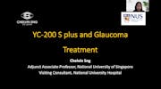 Glaucoma Treatment Using the YC-200 S plus YAG/SLT Laser